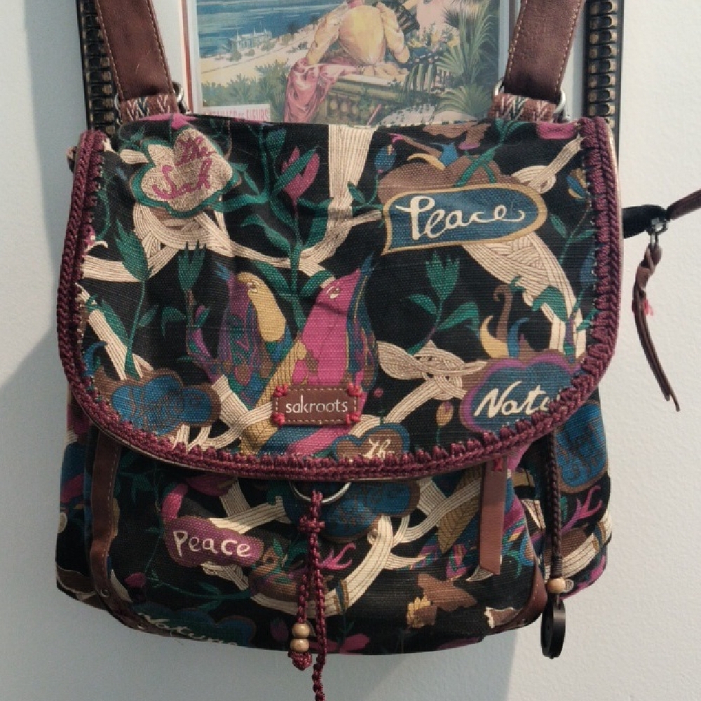 Sakroots Peace and Nature Multicolor Backpack